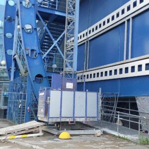 Аренда мачтовых грузовых подъемников Geda ERA 1200 Z/ZP, площадка 1400*2400 (1200кг) Рекомендован для короткого гипсокартона, профиля и отделочных материалов